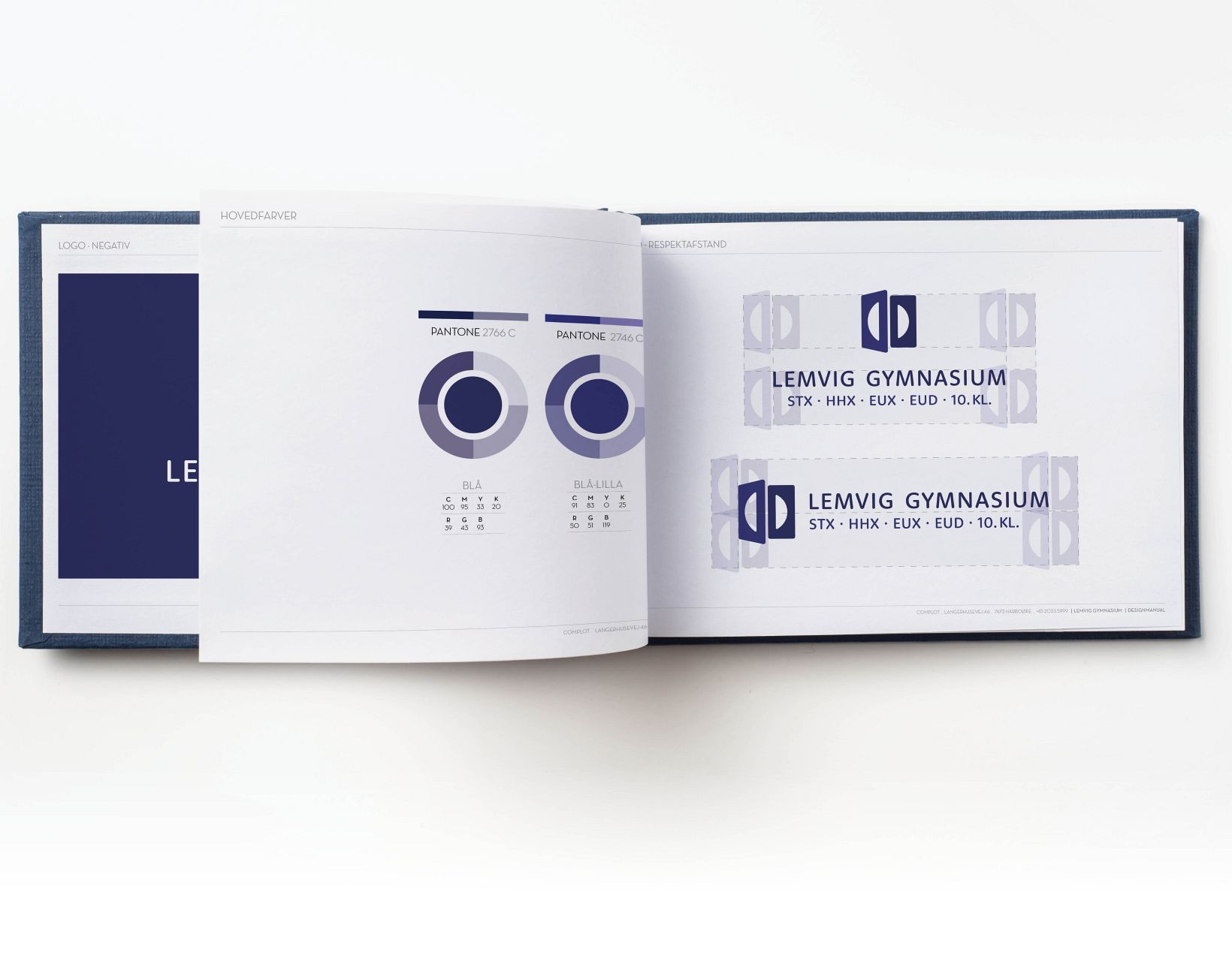 Grafisk Tryk har designet logo samt lavet hjemmeside til Lemvig Gymnasium