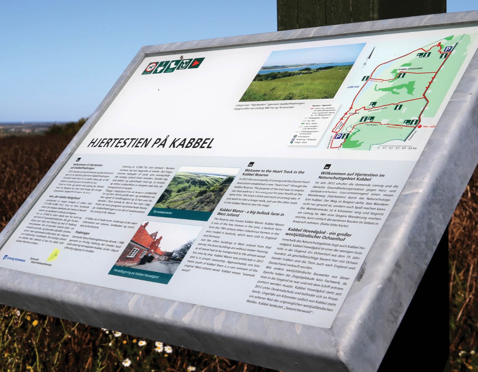 Grafisk Tryk har redesignet logo samt lavet diverse skiltning, brochurer etc til Lemvig Kommune