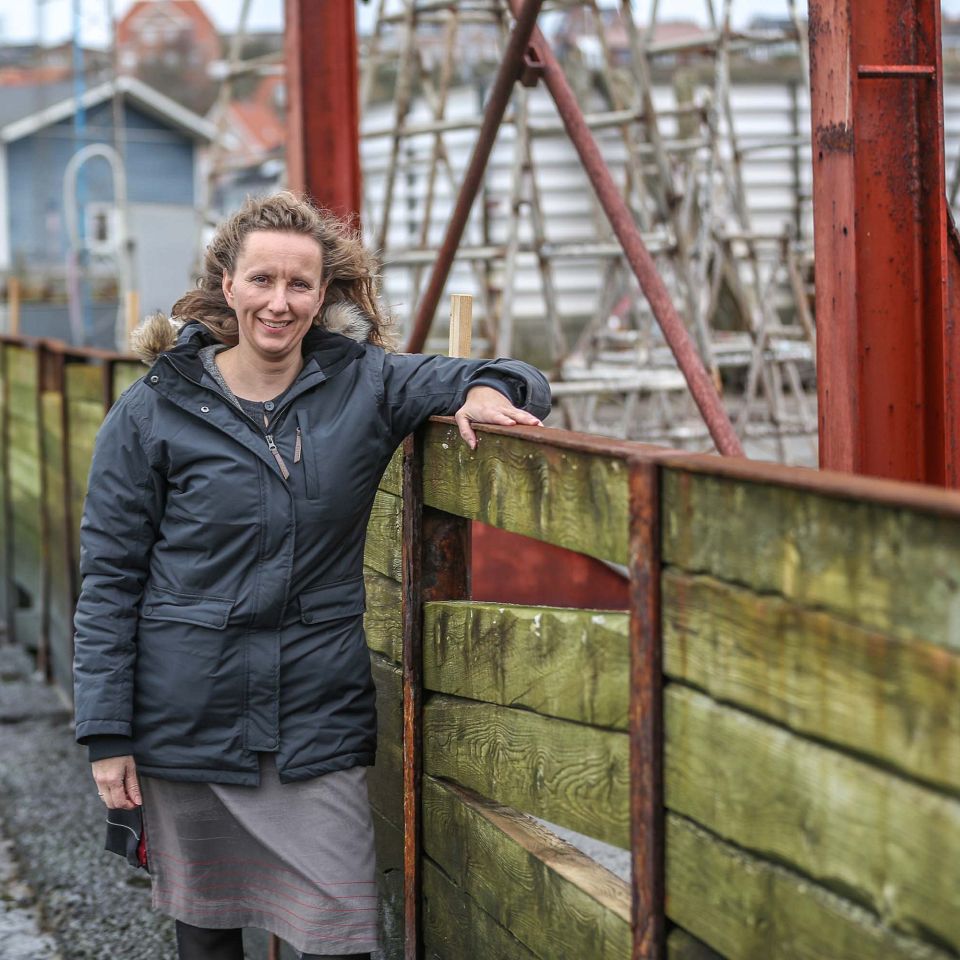 Arbejdet med Lemvigs nye østhavn er sat i gang...