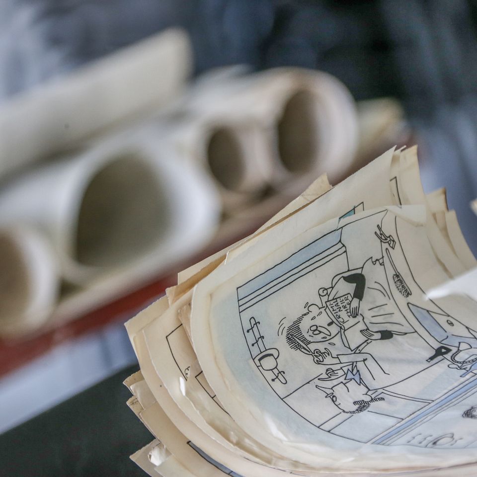 I år er det 100 år siden, Henning Gantriis, skaberen af den populære tegneseriestribe ’Livets gang i Lidenlund’, blev født. 