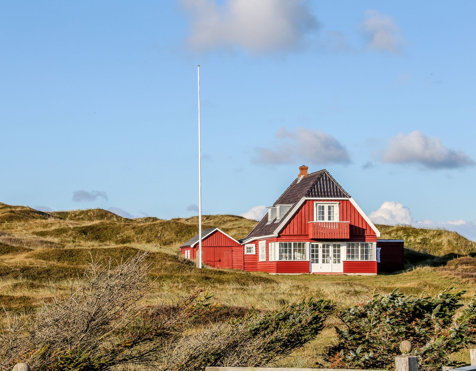 Sommerhus ved vestkysten. Fotograf: Henrik Vinther Krogh