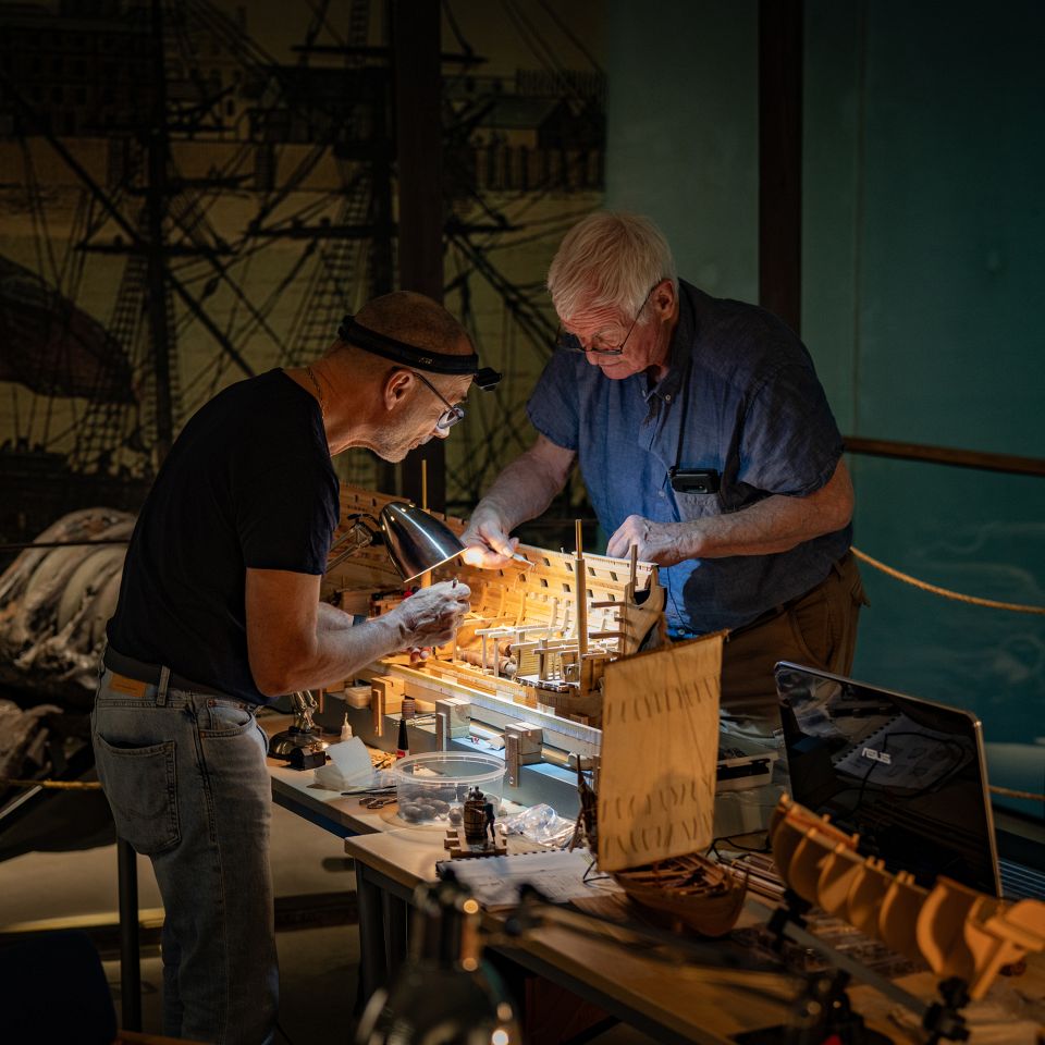 En maritim lilleputverden i skal 1:48 byder indenfor på Strandingsmuseum St. George i Thorsminde