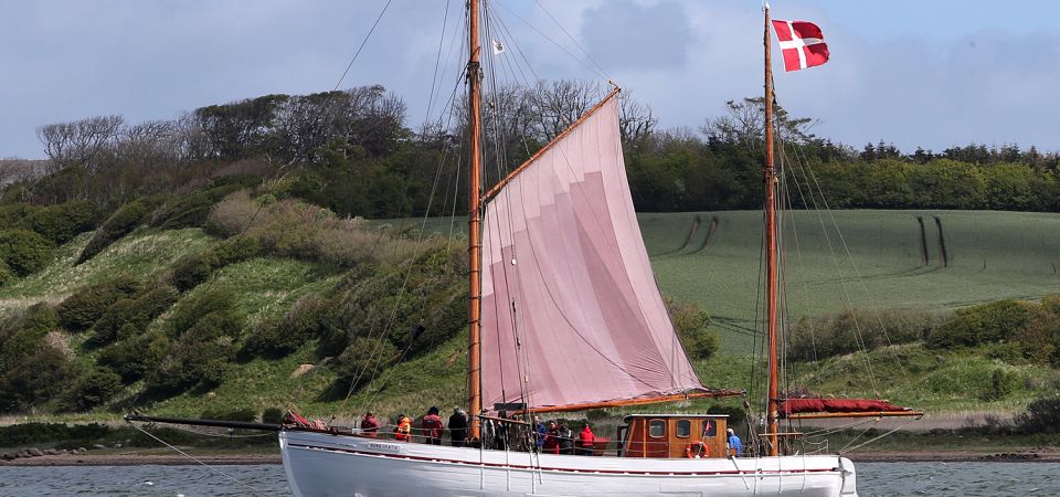 Gammelt sejlskib i Naturrum. Foto: Henrik Vinther Krogh