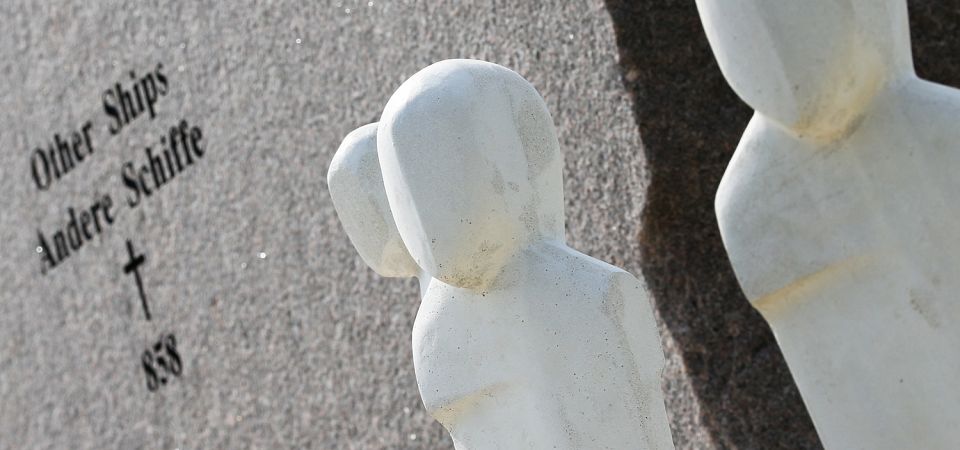 Paul Cederdorfs Mindepark fra Jyllandsslaget  beliggende i Thyborøn. Foto: Henrik Vinther Krogh